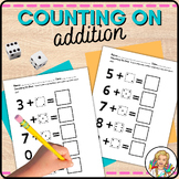 Counting on Addition Activities - Dice