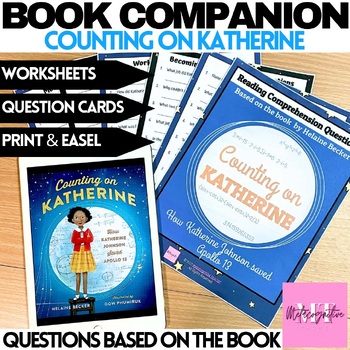 Preview of Counting on Katherine Book Companion Comprehension Questions
