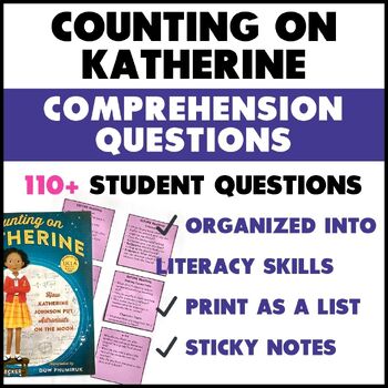 Preview of Counting on Katherine Read Aloud Questions Katherine Johnson Biography Questions