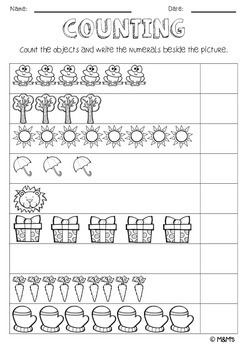 Counting to 10 by The MandM's | Teachers Pay Teachers