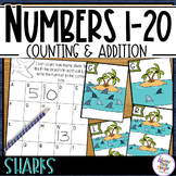 Counting Numbers to 10 & 20 with Addition - Count the Room