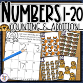Counting to 10 & 20 with Addition - ZOO ANIMALS - Count the Room
