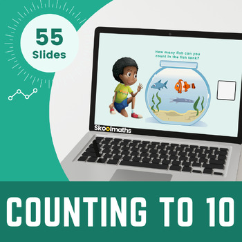 Preview of Kindergarten Counting to 10 Digital Math Activities