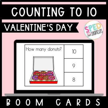 Preview of Counting to 10 | BOOM™ Cards | Special Education