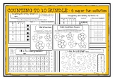 Counting to 10 Bundle... Super fun activities!