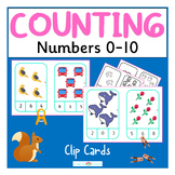 Counting to 10 Clip Cards