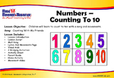 Counting to 10 - Counting With My Friends Mp3 & Lesson wit