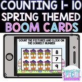 Spring Theme Counting 1 to 10: Digital Resource - Task Car