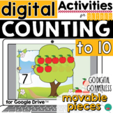 Counting to 10 for Google Slides DISTANCE LEARNING