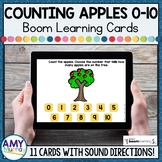 Counting to 10 with Apples Boom Cards ™ | Numbers 0 - 10 D