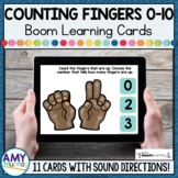 Counting to 10 with Fingers Boom Cards ™ | Numbers 0 - 10 