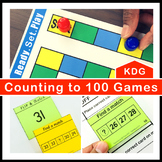 Counting to 100 Games and Centers Kindergarten