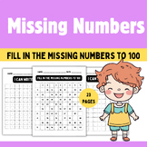 Counting to 100 | Number tracing | Skip counting |Missing Numbers