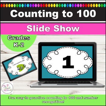 Preview of Counting to 100 and Number Recognition Math Practice PowerPoint