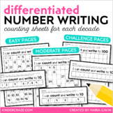 Counting to 100 and 120 | Fill in the Missing Numbers DIFF