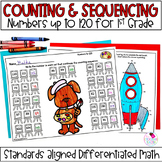 Counting to 120 First Grade Math Worksheets Skip Counting,