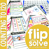 Counting to 120 - Flip and Solve Books