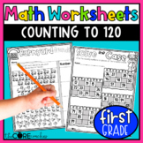 Counting to 120 - Number Sense Worksheets - 1st Grade Math
