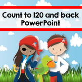 Count to 120 and back PowerPoint {Pirates}