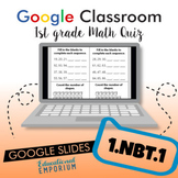 Counting to 120 for Google Classroom™ ⭐ 1.NBT.1 Quiz