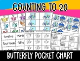 Counting to 20 {Butterfly Pocket Chart & Recording Sheets}