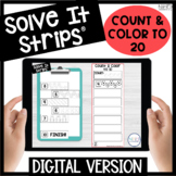Counting to 20 Digital Solve It Strips®