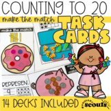 Counting to 20 | Kindergarten Task Cards