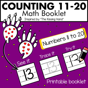 Preview of Counting to 20 Math Activity Book | Unlocking numbers 11 to 20