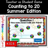 Counting to 20 Summer Powerpoint Game