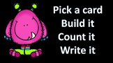 Counting to 5, Build it, Count it, Write it