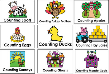 Preview of Counting to Ten Early Reader Series