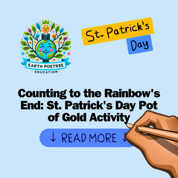 Preview of Counting to the Rainbow's End: St. Patrick's Day Pot of Gold Activity