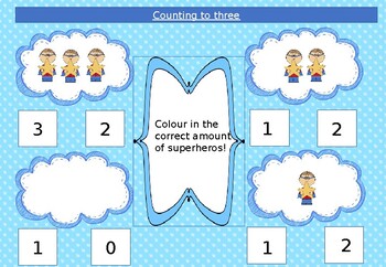 Preview of Counting to three