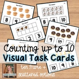 Counting up to 10 Visual Task Cards (Autism and Special Ed