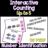 Counting up to 5 Interactive Activity