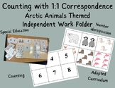 Counting with Arctic Animals Independent Work Folder