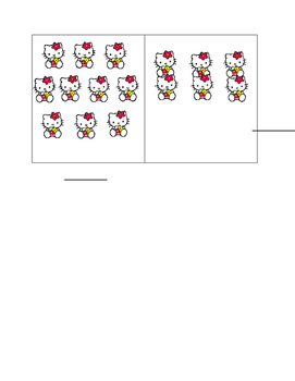 freebie counting with hello kitty 1 10 editable by miss r sped teacher