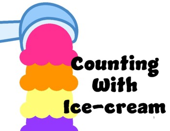 Preview of Counting with Ice-Cream