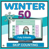 Counting with Numbers to 50 with Skip Counting by 2's & 5'