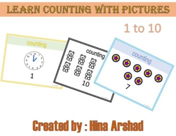Preview of Counting with picture (1 to10)