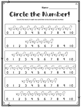 Counting with the Letter N. N is for Newt! Count to 10! Counting