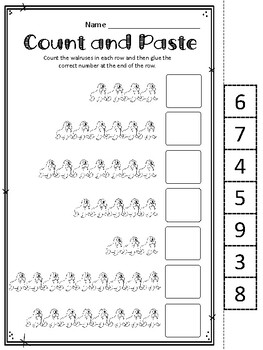 Counting with the Letter W. W is for Walrus! Count to 10! Counting ...