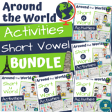 Countries Around the World - Short Vowel Worksheets and Ph