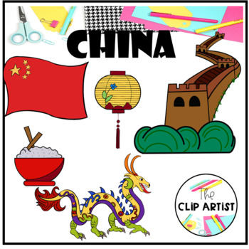 Preview of Countries: China Clip Art