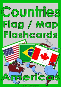 Countries of Europe - Classroom Posters, Word Walls,Flag Cards,with Map and  Flag