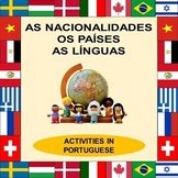 Countries, Nationalities, and Languages ACTIVITIES in Portuguese