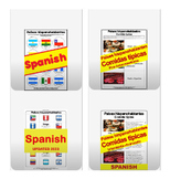 Countries - Países hispanohablantes BUNDLE  -  Flashcard, 