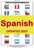 Countries -Países hispanohablantes: flashcard, Bingos & Do