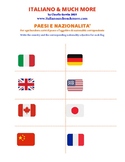 Countries and nationalities, flags exercise