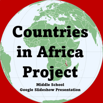 Preview of Countries in Africa Project